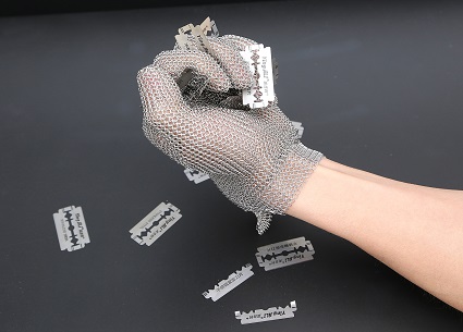 ZH现有量安全的环形滤网手套