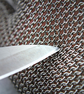 ZH现有量安全的环形滤网手套